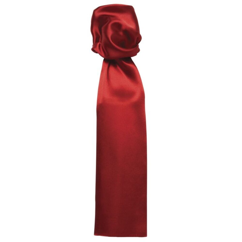 Premier Scarf - Women's Plain Business Scarf / Red